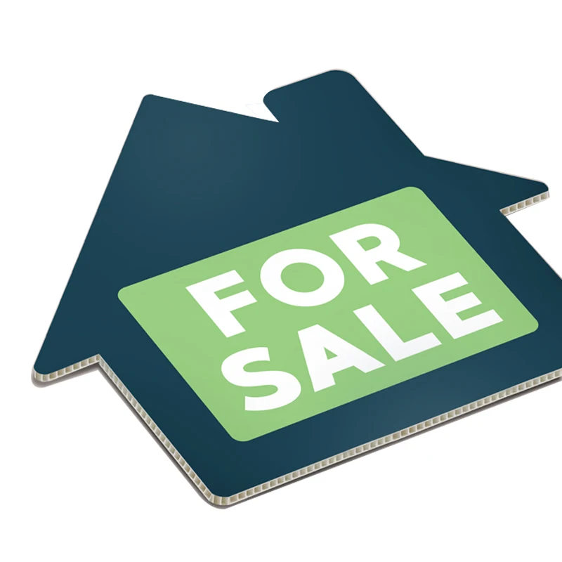 Factory Supply Customized Plastic Board Billboards Outdoor Advertising Sign Road Sign Board