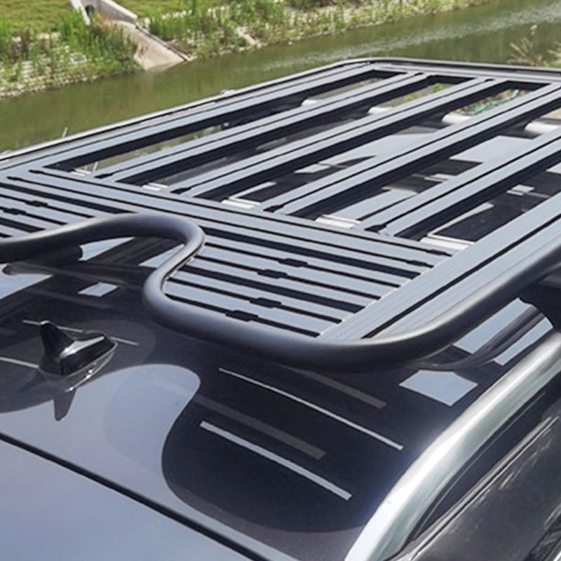 Suitable for the Toyota Highlander Dominator Prado Sena crossbar free SUV roof luggage rack universal frame platform
