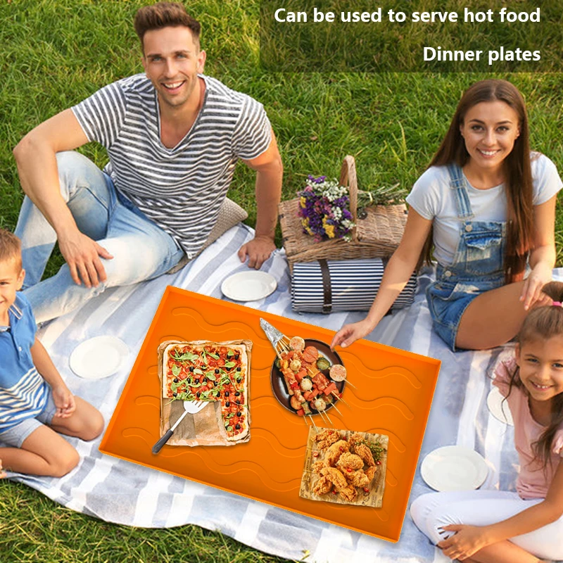 Silicone Griddle Mat  Protective BBQ Grill Mats For Outdoor Grill Cover Silicone Griddle Mat