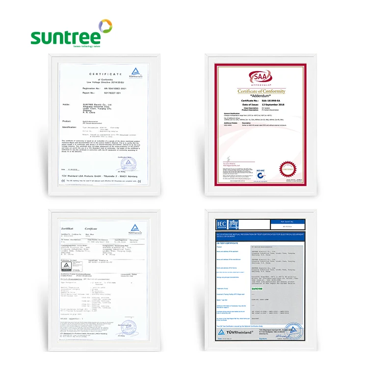 32A Isolator Rotary Switch Disconnector Solar PV DC 1000V Isolator Switch