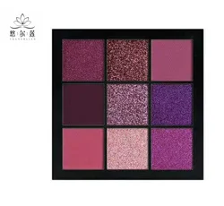 wholesale fashion eye shadow palette 9 color eye shadow polarized eye shadow