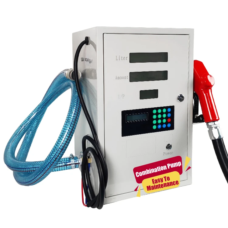 30L-40L/min diesel transfer fuel pump 12v 24v 110v 220v for gas station digital fuel dispenser pump