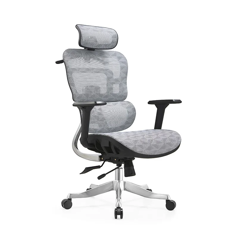 High Back Boss Swivel Best Full Mesh Seat Back Armrest Ergonomic Headrest Office Chair