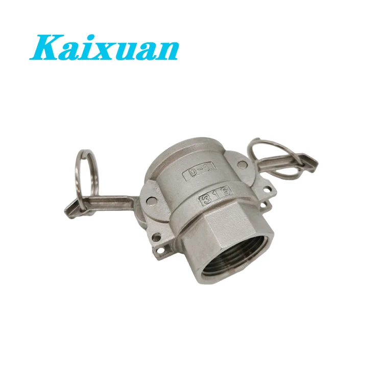 Factory free sample Customized ss 304/316 male camlock fitting type D camlock quick couplings