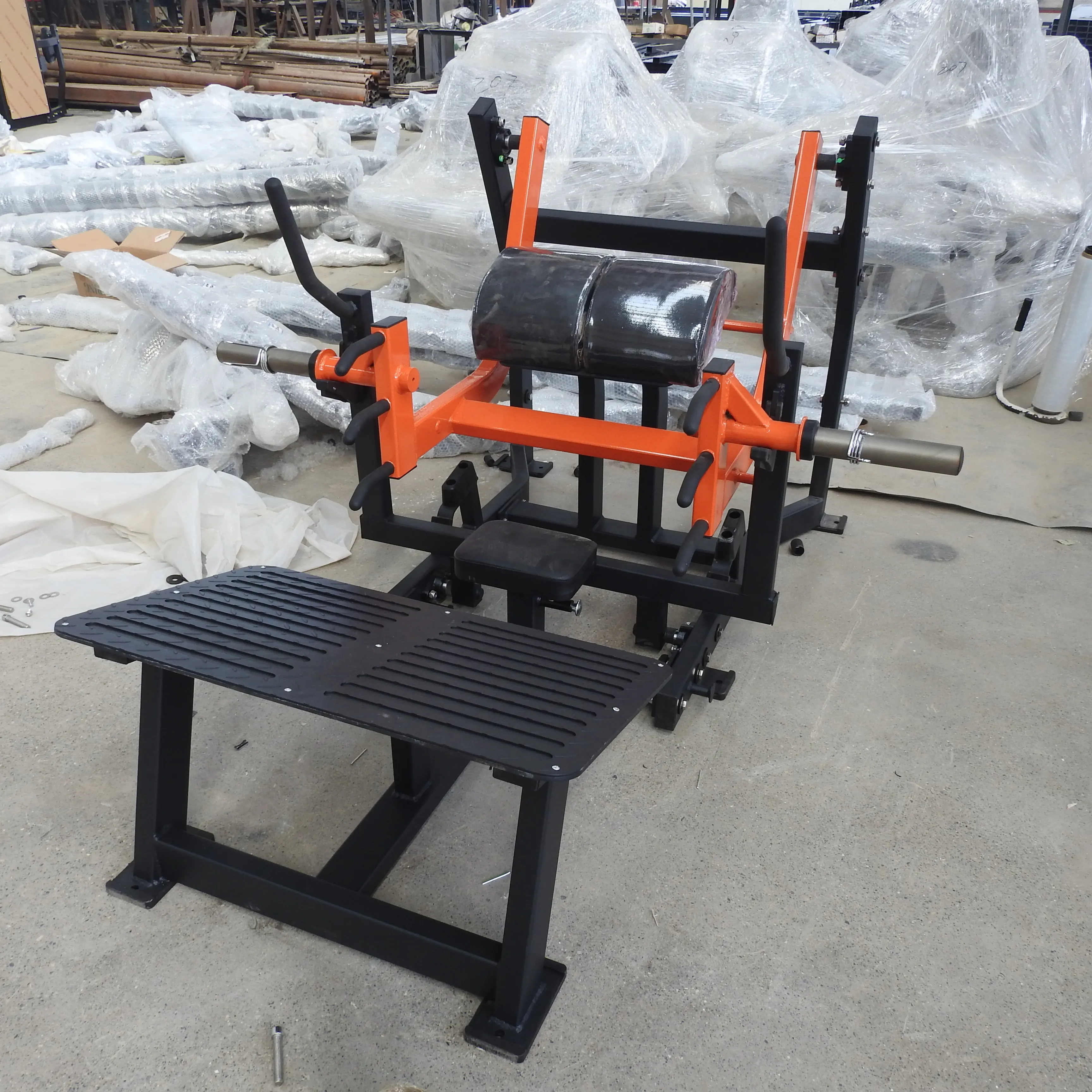 Sport Fitness Equipment Gym Hip Lift Hip Thrust Plate Loaded Gym Equipment Glute Drive Machine