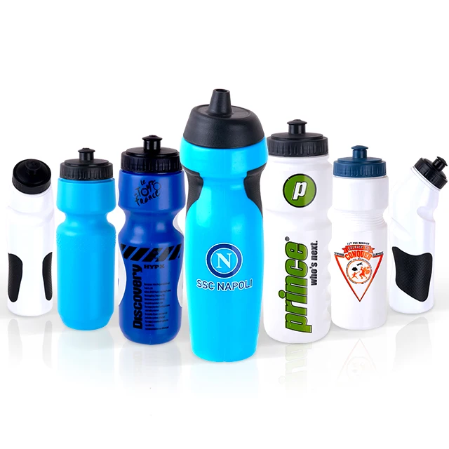 cheap 12 oz 16 oz custom plastic sports bike bicycle water bottles bpa