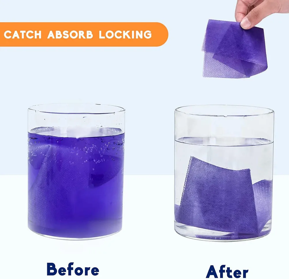 Factory oem fabric washing color absorbing grabber colour catcher sheets for laundry