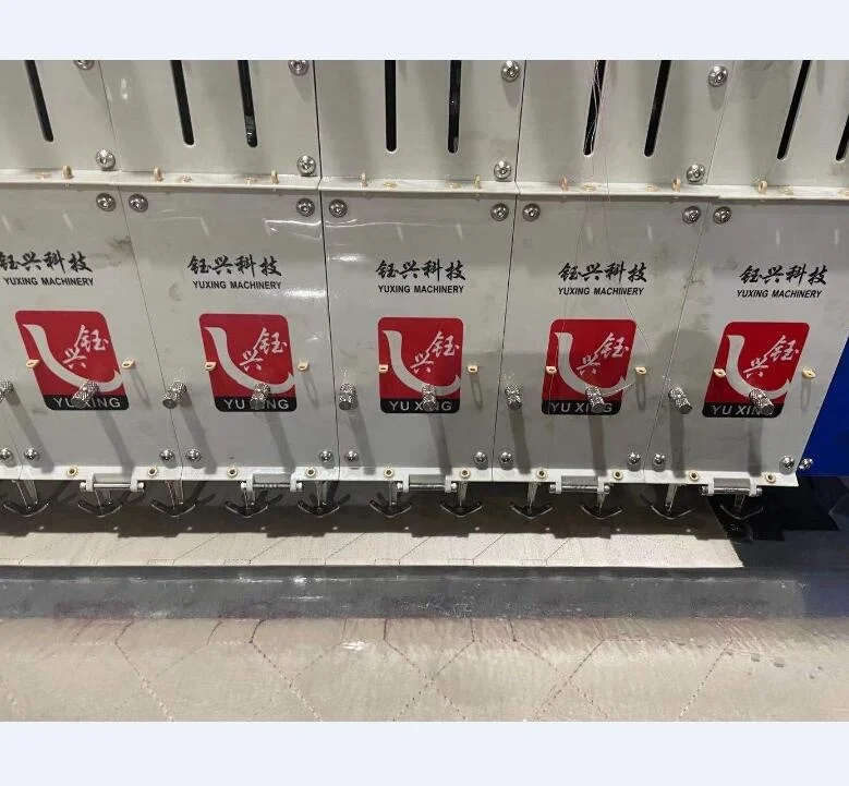 High speed industrial lock stitch quilting and embroidery machine for home textile