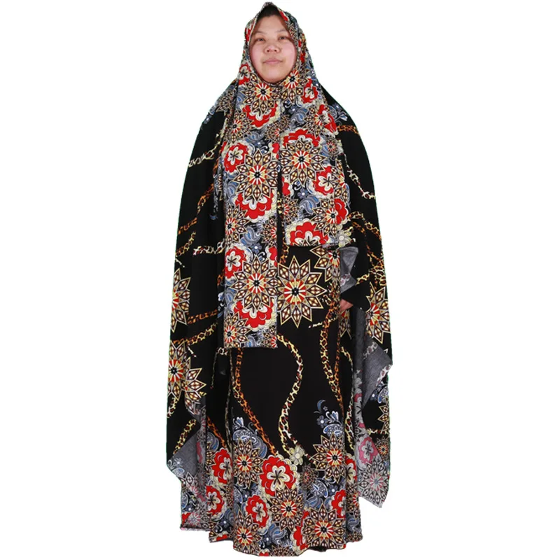 Prayer dress women Muslim Arab wholesale fashion loose Big yards Africa Middle East Malaysia robes prayer dress women Muslim