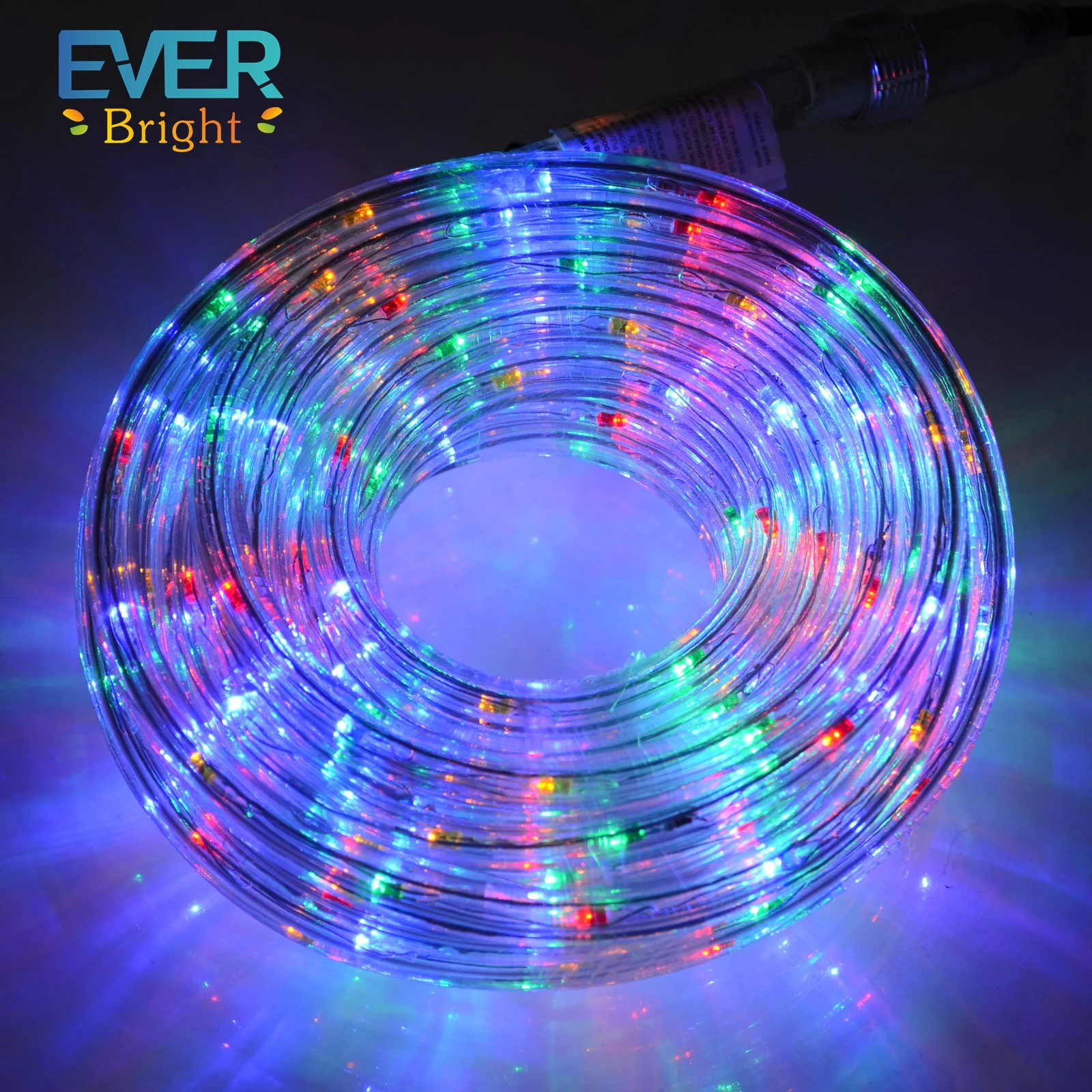 RTS Wholesale 100 Meter 110v 220v Outdoor Round Hose Decorative Neon Flex RGB IP67 Waterproof Led Rope Lights