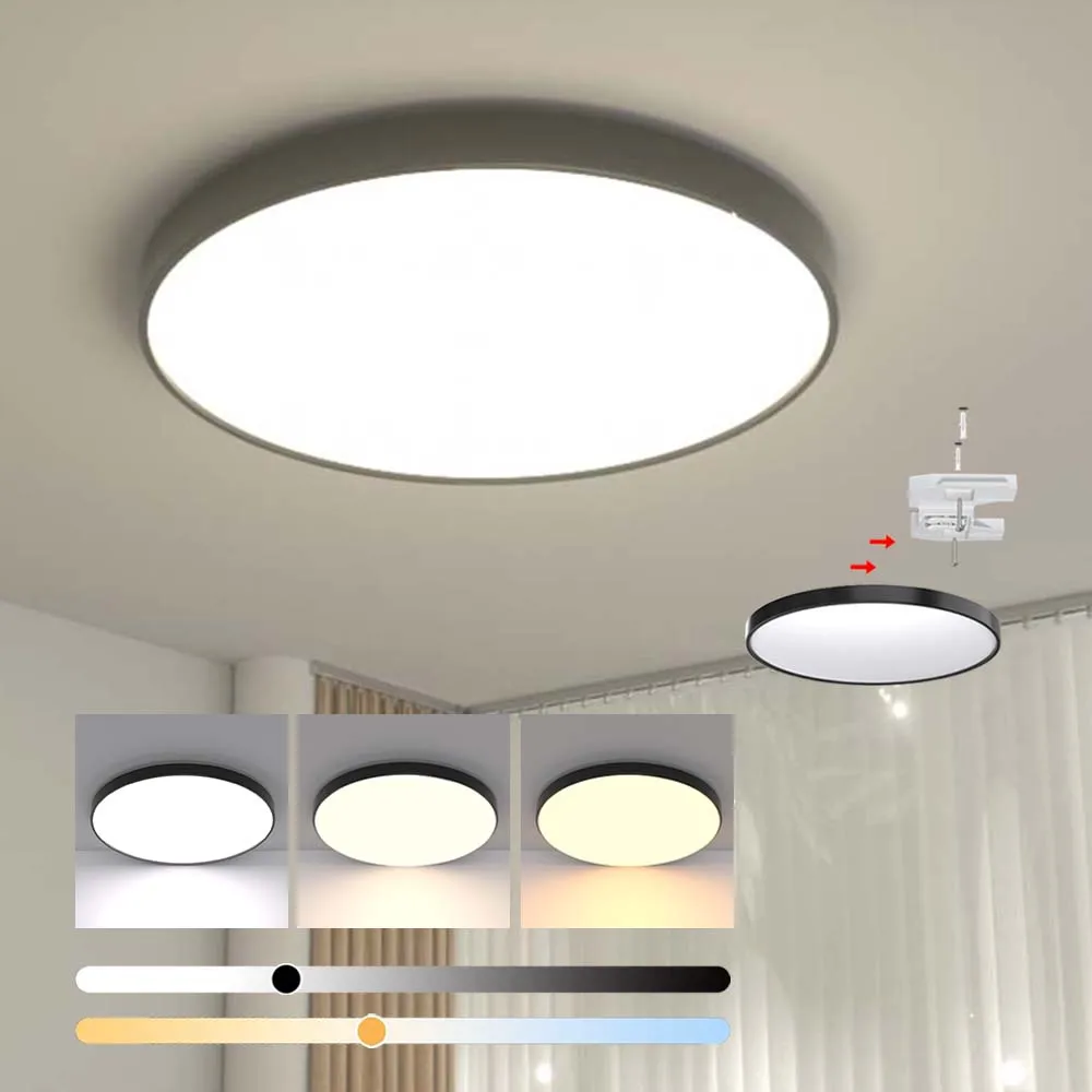 High quality bedroom living room aisle round led ceiling light luxury for living room ceiling lighting modern LED ceiling lights