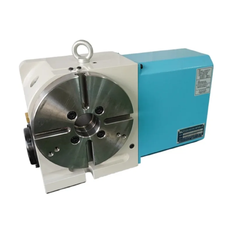 250 mm Cnc Turntable Machining Center Fourth Axis Dividing Head Machining Center Use Rotary Table Cnc Clamping Accessories