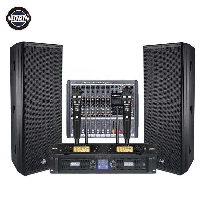Professional Audio Factory Double 15 Inches Long Throw Subwoofer Speaker Stage Subwoofer Line Array Speakers