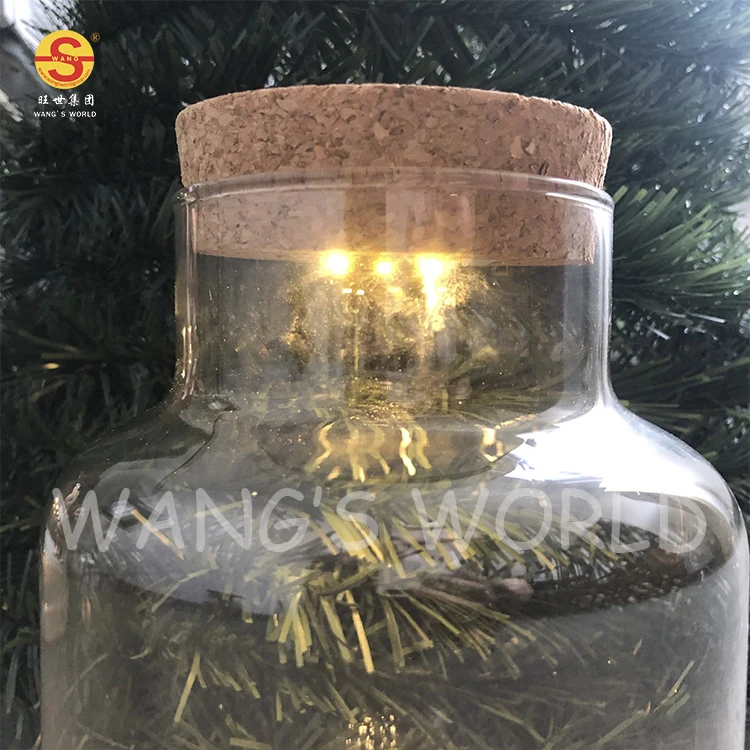 Wooden SMD Lamp Bead Led Cork Light For Bottle Multiple Types Plant Flower Bottle Light Cork