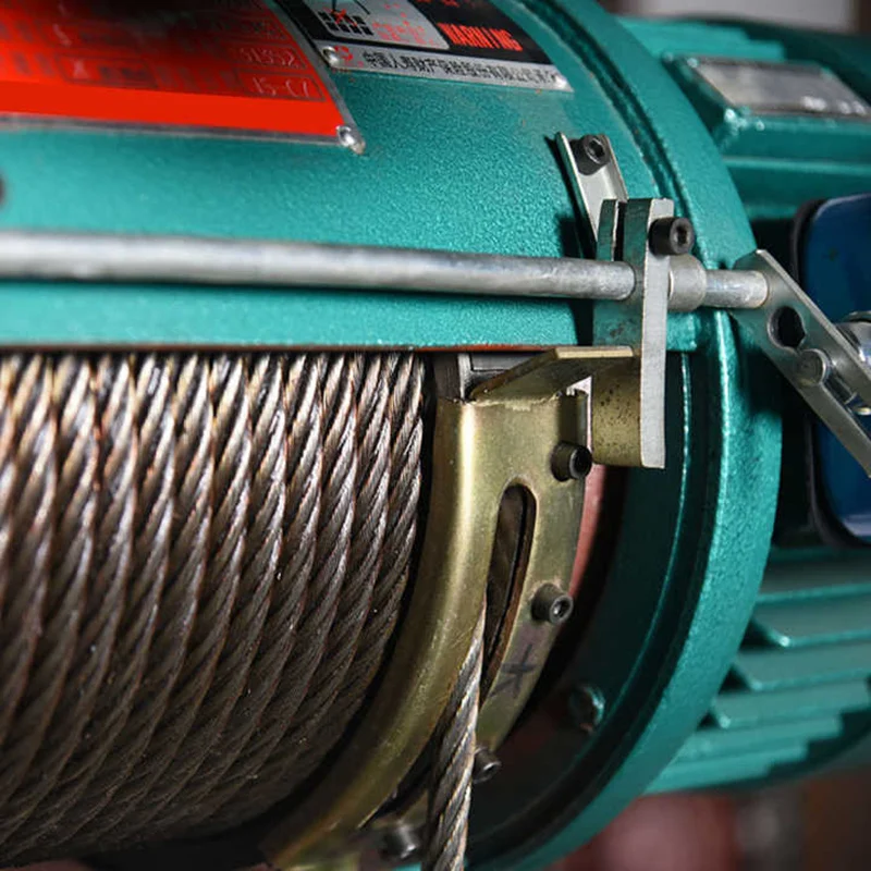 China Factory Best Price Small Mini Electric Wire Rope Hoist Micro Pulley Electric Hoist