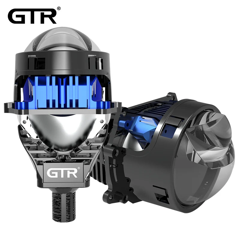 Custom GTR LS11 MAX bi led projector lens 3.0 inch 13 wick super bright 5800K58W Car Headlight Projector