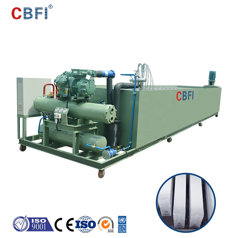 Производственная линия Freon Gas R22 для блочного льда