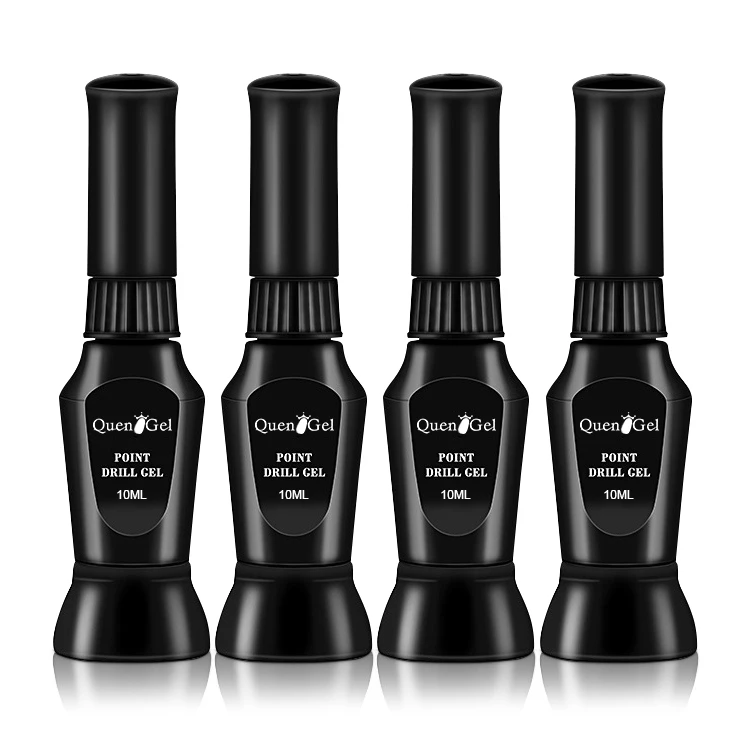 Hot Sales Private Label Diamond Glitter Gem Gel Stuck Adhesive for Nails Brush on Rhinestone Glue