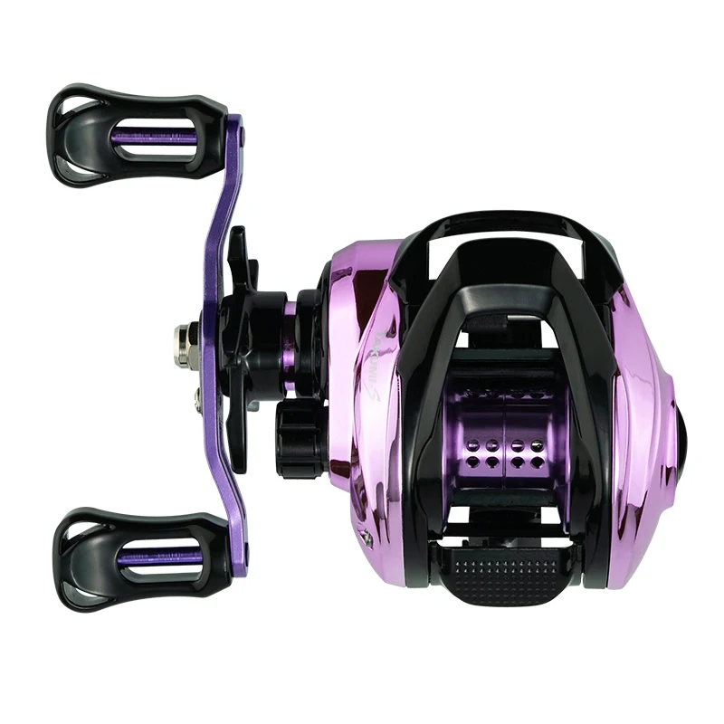 LINNHUE Fishing Reel AS2000 2+1bbs 6.3:1 8kg Max Drag Baitcasting Reel For Seawalter Distant Wheel Fishing Pesca Reel Fishing