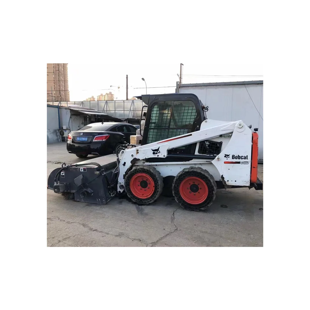 Popular product BOBCAT S450 S300 S160 S185 MINI wheel loader with bucket for sale MINI SKID STEER LOADERS