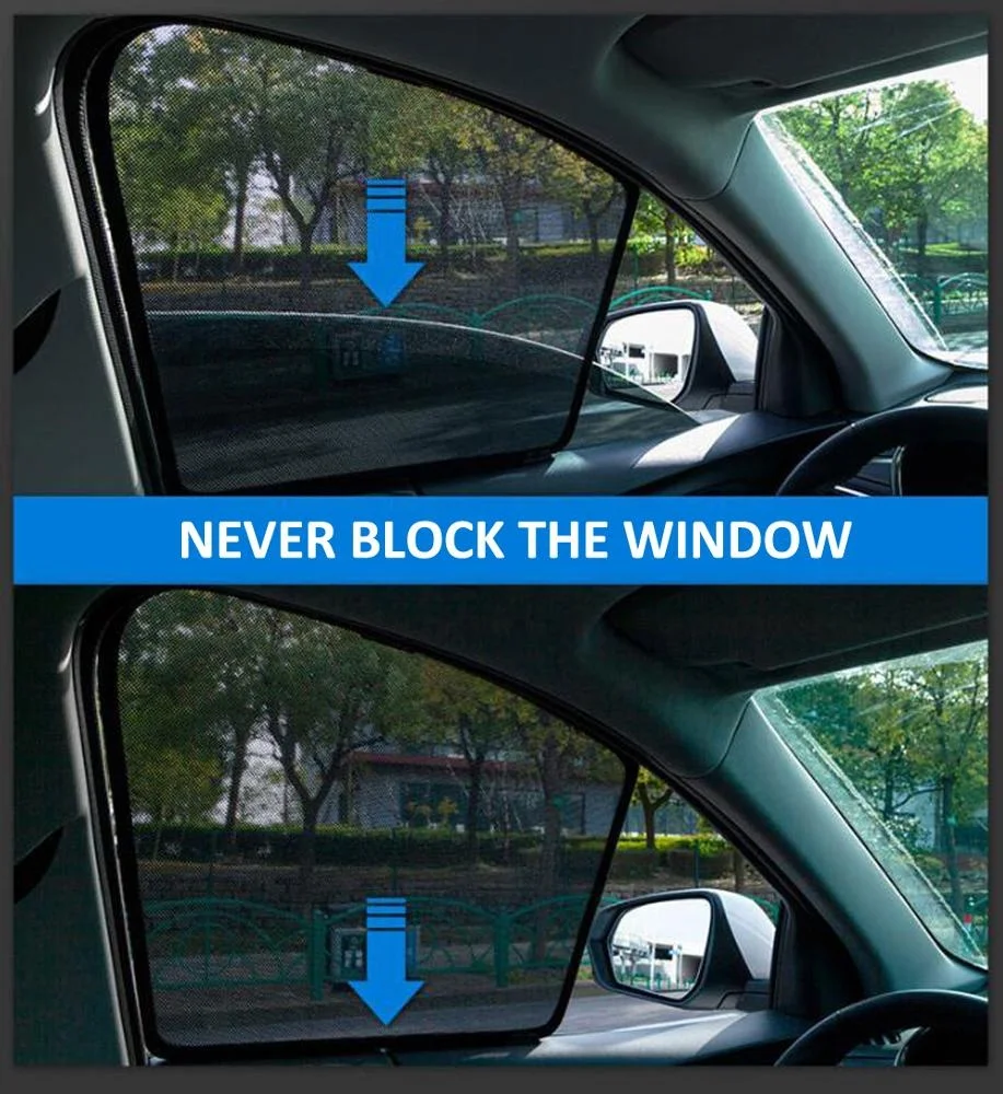 Professional Factory for Car window Sunshade Custom 100% fit  Car Side Window Shade Durable Magnetic Auto Curtain