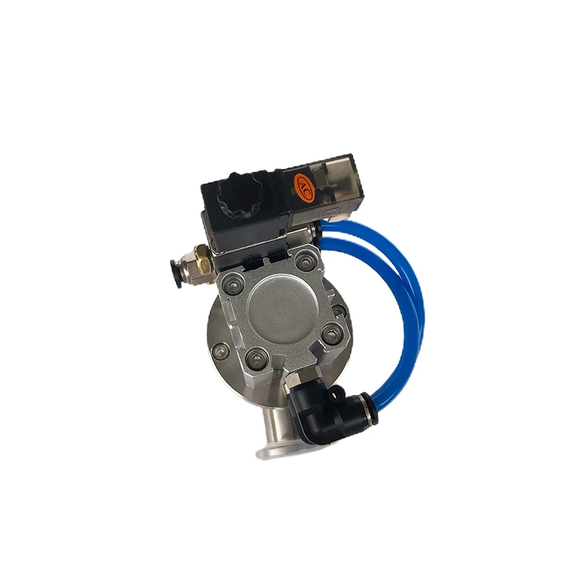 Direct Manufacturer High Vacuum Stainless Steel Pneumatic  Flapper  Valve