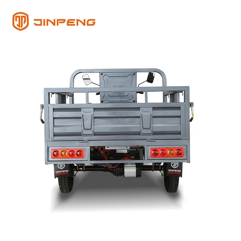 HK180 72V 1500W Heavy Duty Electric Cargo Tricycle Open Body 3-Wheel Motorized Adult Tricycle