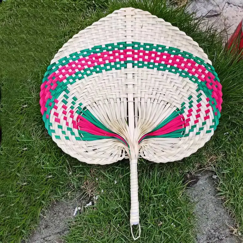 Веер ручной работы, веер ручной работы из пальмовых листьев, украшения для дома, Ручной Веер, подарок