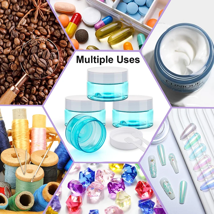 Transparent Official Shaped Gift Plastic Packaging Disposable Cosmetics Creams Box Plastic Box Creams