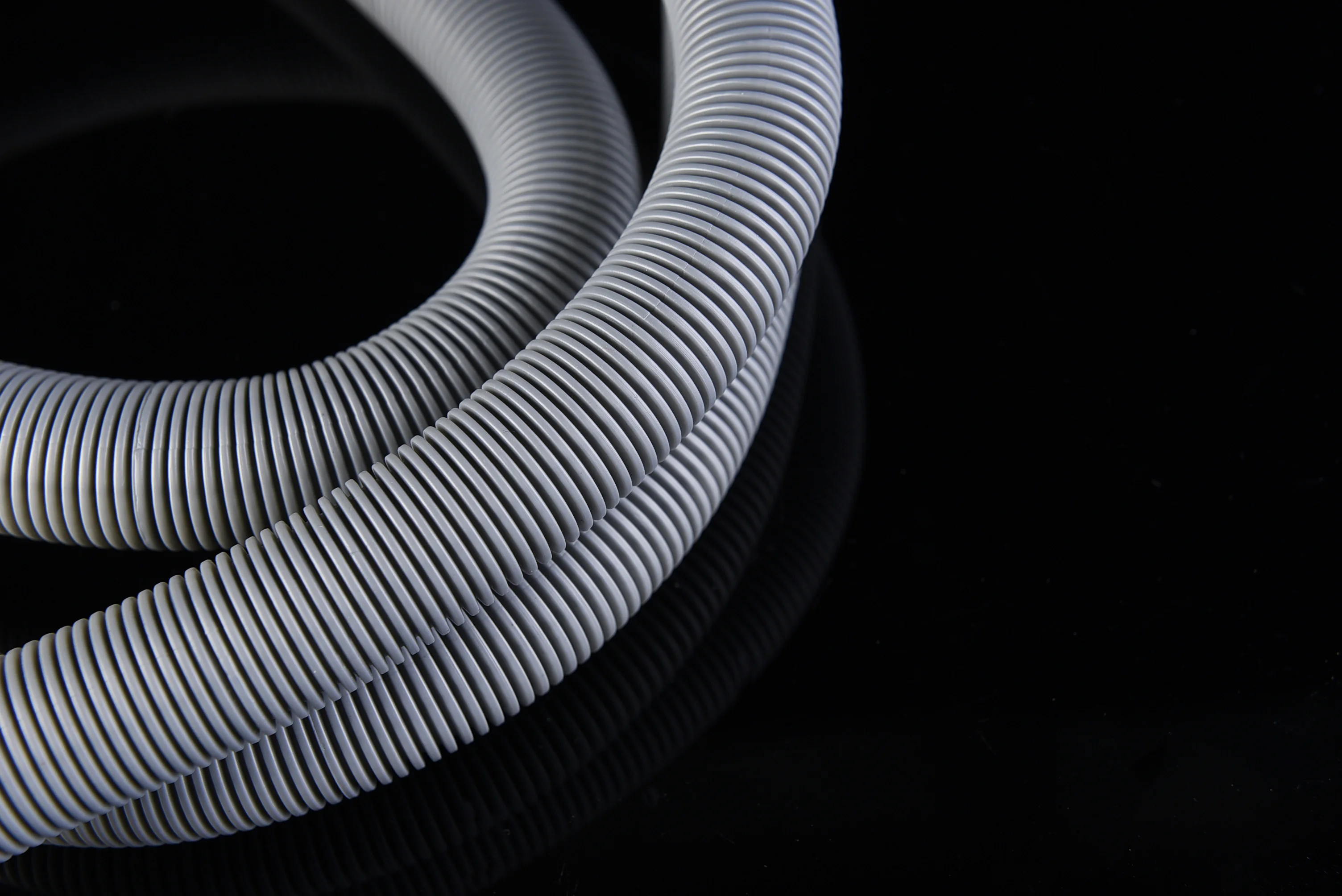 2-meter universal washing machine drainage hose, dishwasher drainage extension hose, corrugated pipe drainage hose kit