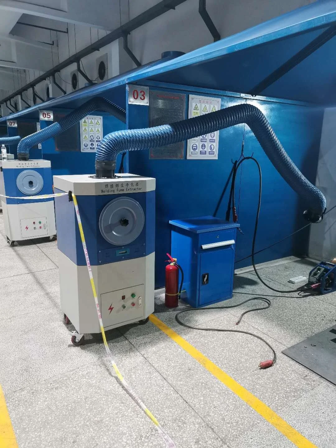mobile dust collector and welding dust collector portable welding fume extractor extraction