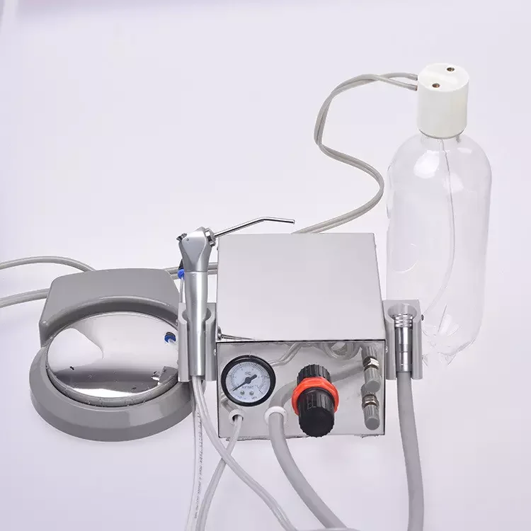 2 or 4 holes air flow turbine unit /dental unit price in China