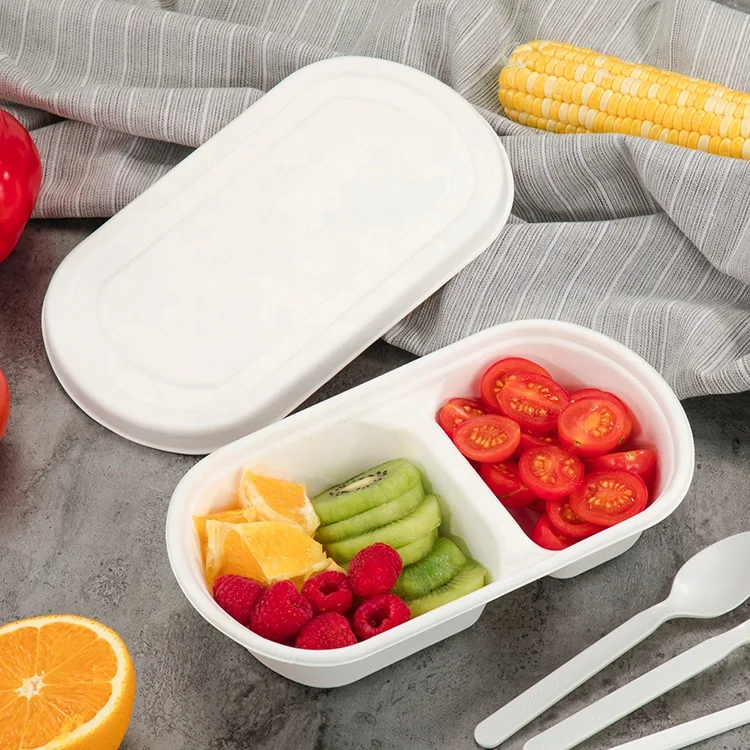  Экологичный контейнер для хранения пищевых продуктов Ланч-бокс из сахарного тростника