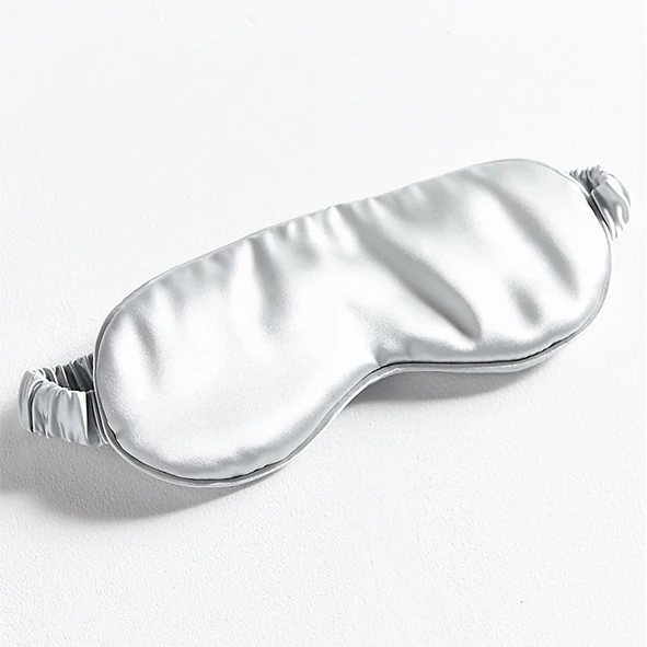 Роскошная шелковая маска для сна ухода за кожей глаз из 100% шелка тутового шелкопряда