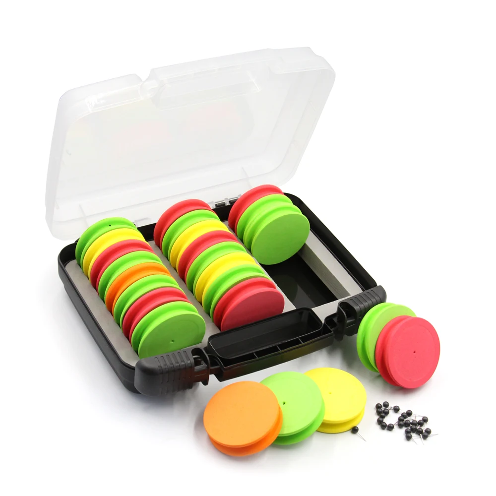 China made Eva foam rig winder line holder fishing equipment colorful round eva foam line winder set