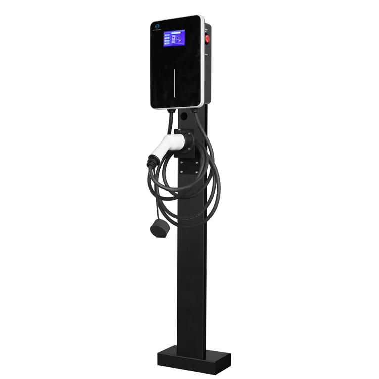7KW EVSE Charger AC Wall-mounted EV Charging Station with 5M Gun for Home Using charging pile