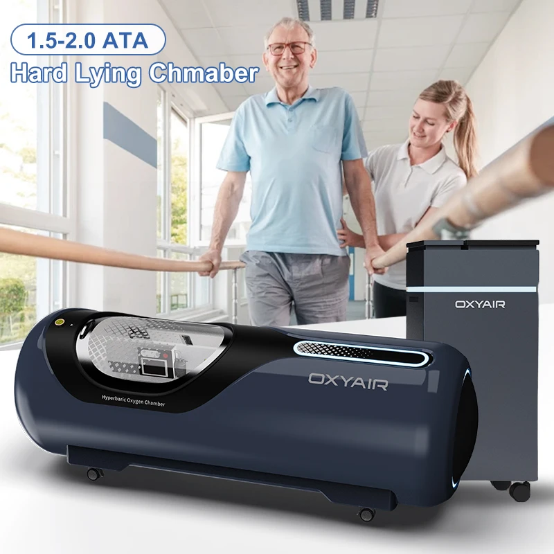 Oxyair Hot 1 5 ATA 2 HBOT-камеры для одного человека твердый раствор кислородной терапии лежащий 0 АТ Гипербарическая Кислородная камера