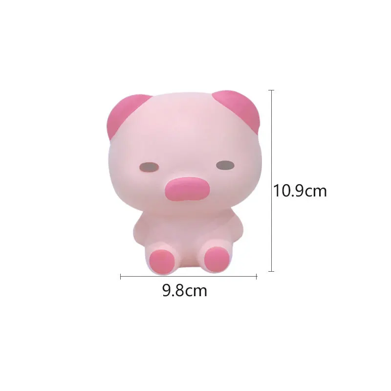 New Design Slow Rising Squishies Animal Toy Cute Pig Dinosaur Frog Squishy Toys Party Favors Goodies Bags Class Prize Toy
