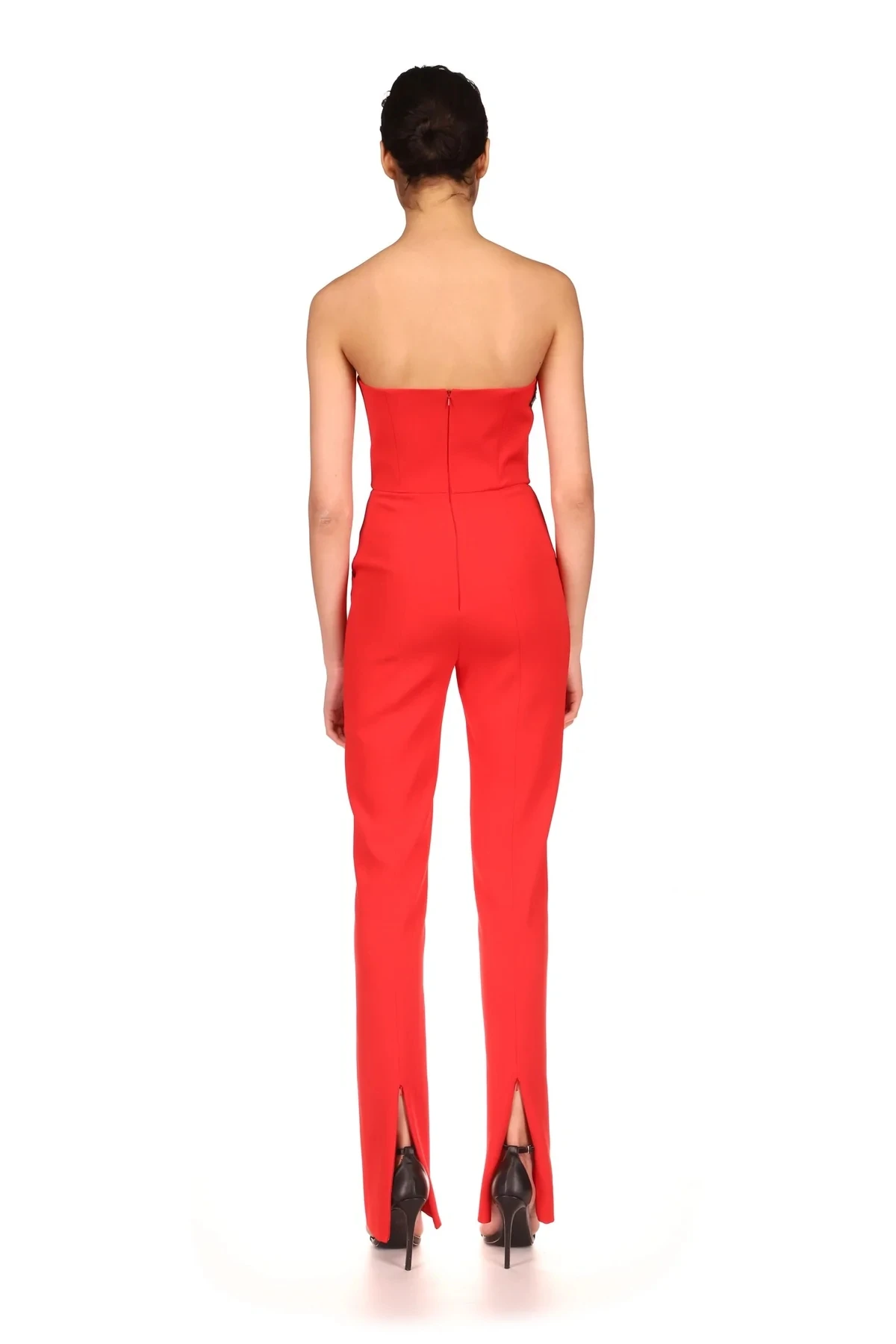 JB2216 Women Clothes Red Sexy Bodysuit Bandage Jumpsuits for Women Fashion Bodycon Sexy Jumpsuits Club Wear