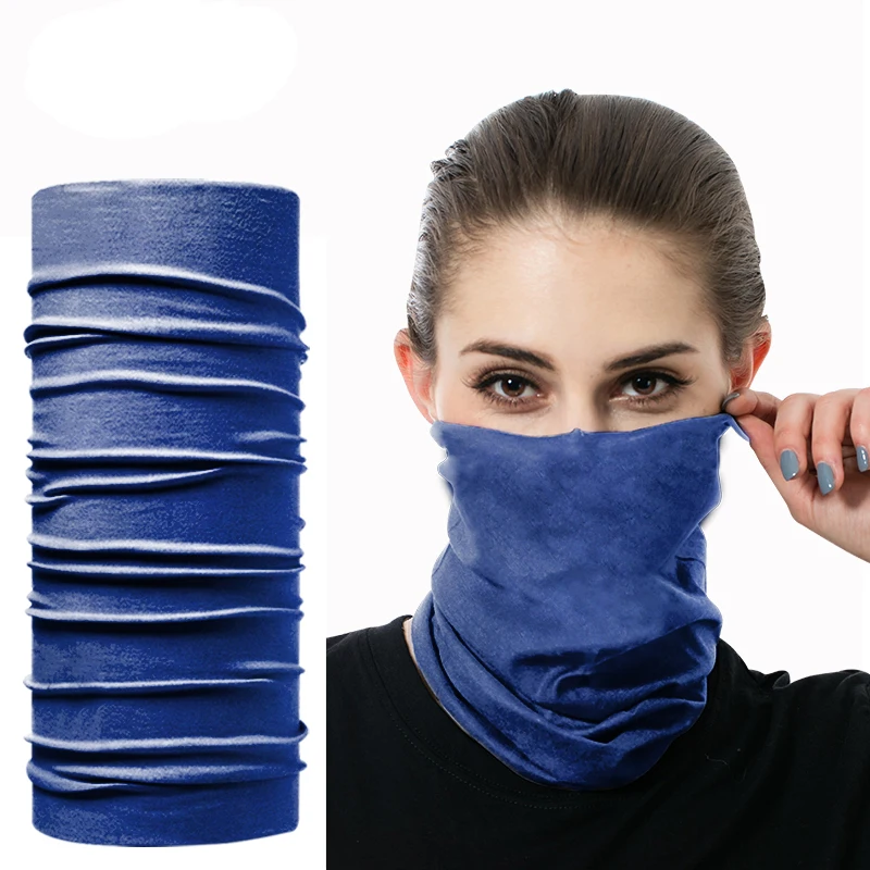 The US President Joseph Biden Said Use Black Orange Plain Tie Dye Red Blank White Bandana FaceMask