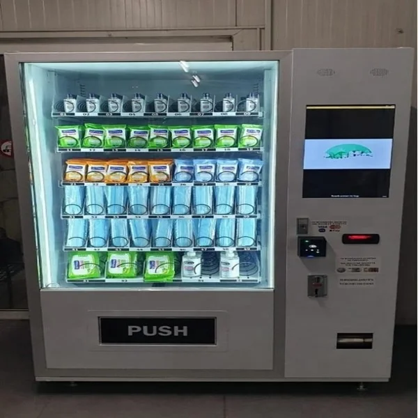 New Model 2024 Vending Machine  With Large Storage Capacity Space For Sanks Beverages And Drinks Now Ready For Shipment