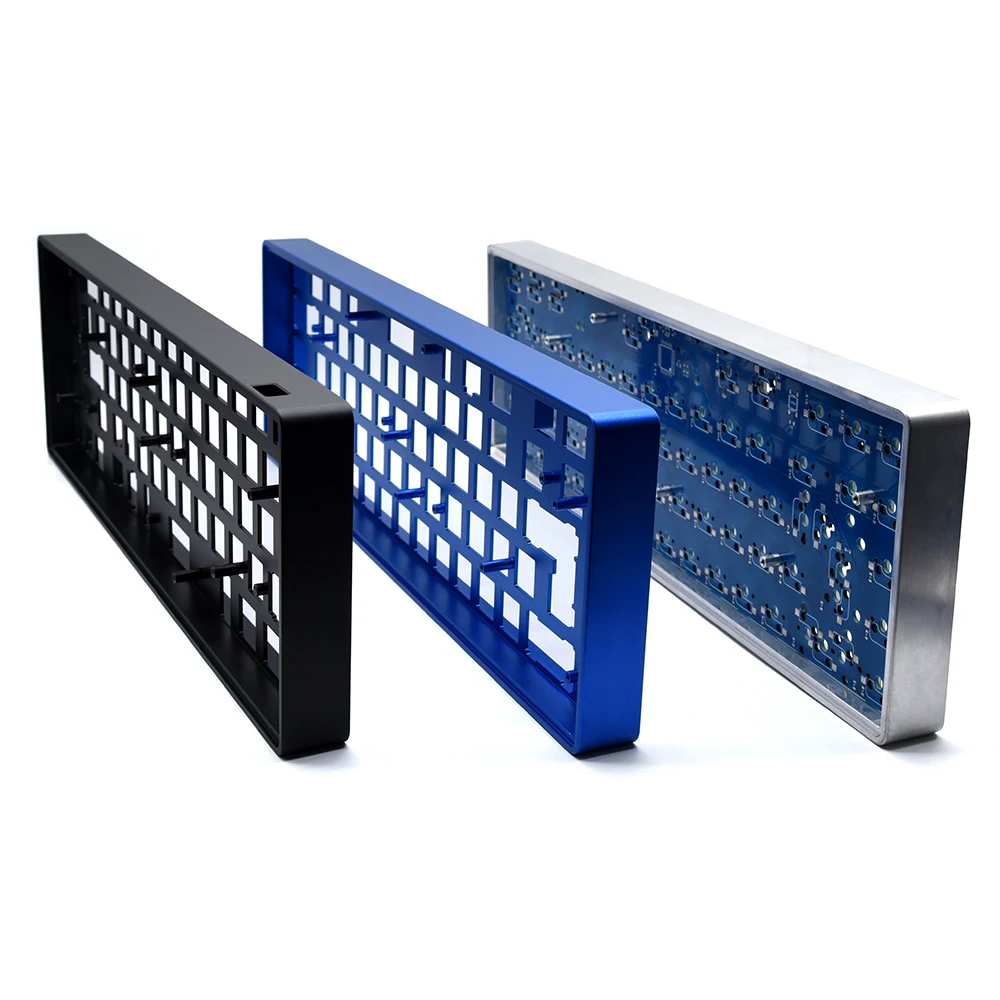 Custom Split Keyboard CNC Machining Brass Aluminum Mechanical CNC Keyboard