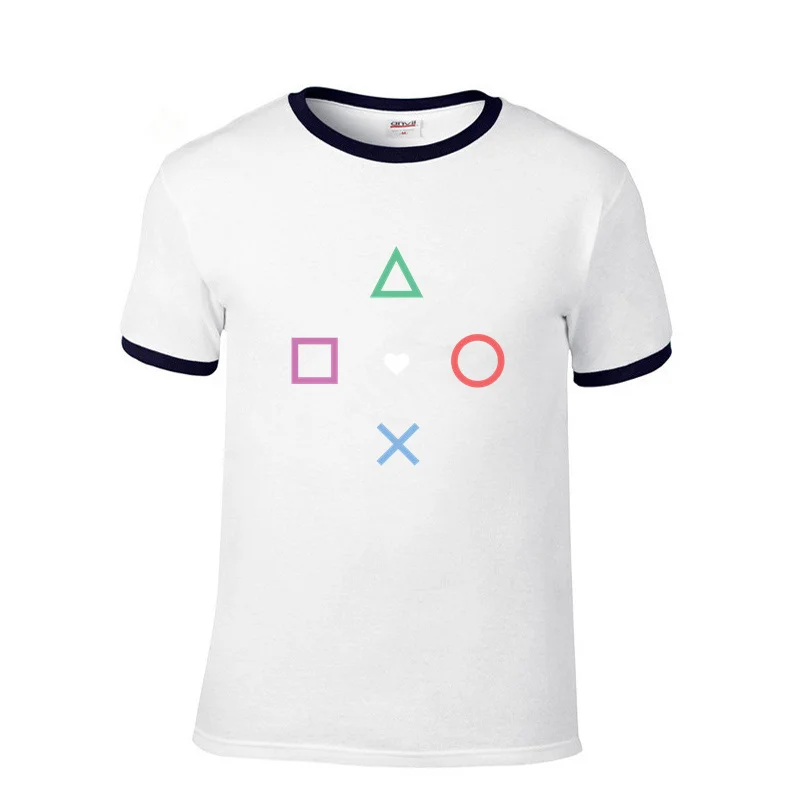 
Retro Splash design PS gaming Vintage PS5 PS2 PS3 PS4 Xbox Game play station Men t-shirts t shirts tshirts Fabric Hip hop Korean 