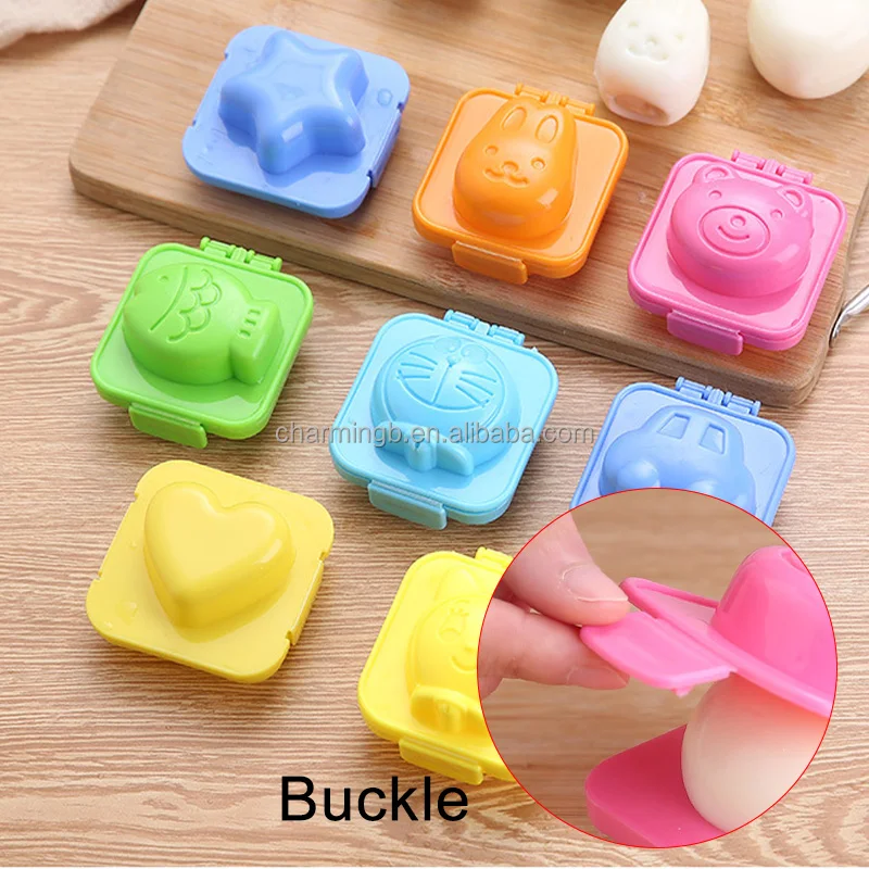 Cake Form Hard Boiled Egg Molder Cartoon Cute Boil Egg Mold