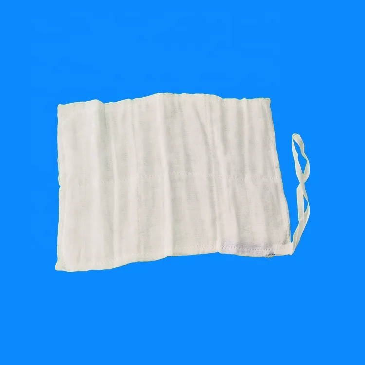 Factory price High quality 100% cotton Medical Laparotomy Gauze Sponge Sterile Abdominal Pad