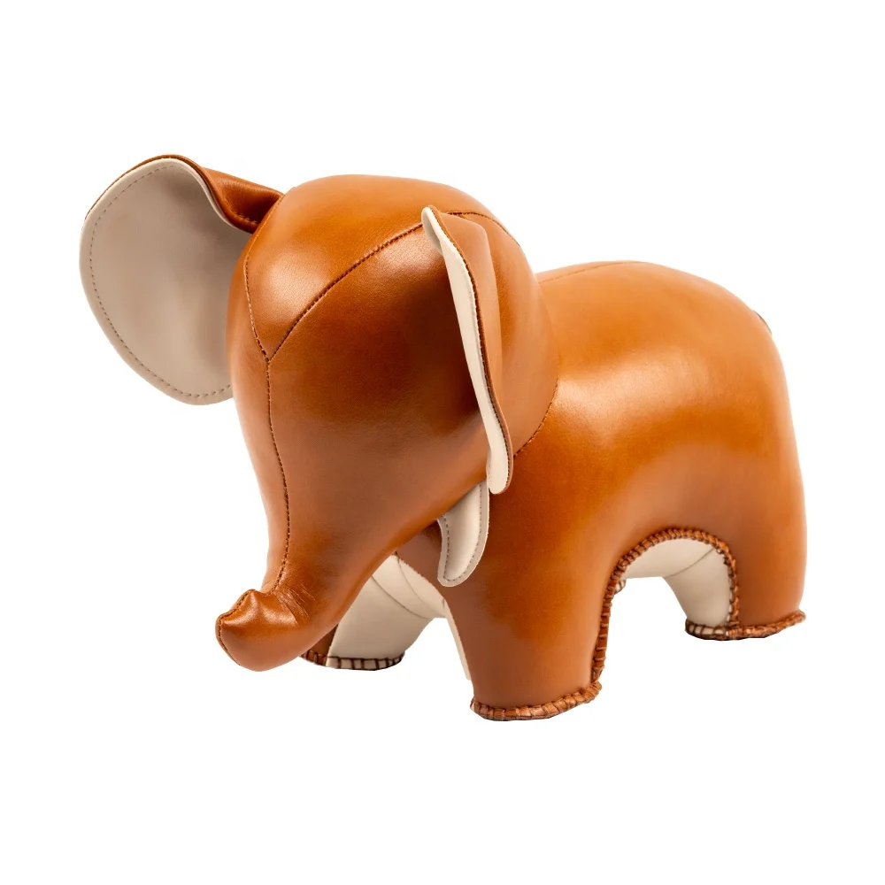 
Cozipop Animal leather dolls birthday gifts home furnishings leather elephant 