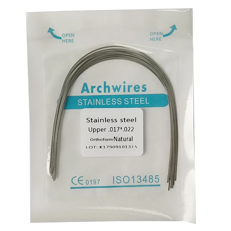 Stainless Steel Arch Wires of orthodontic