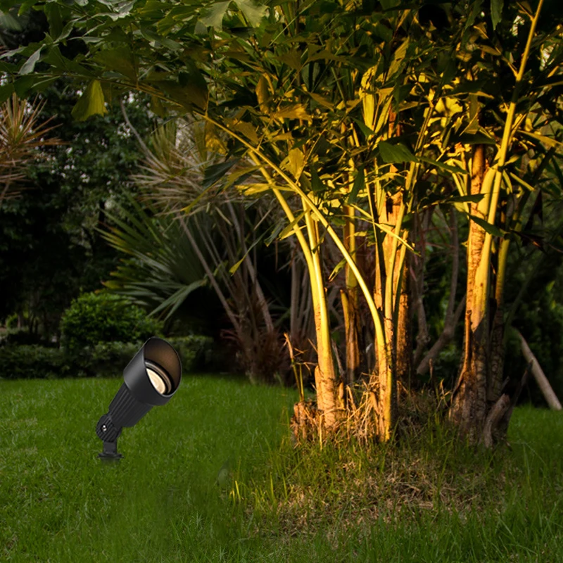 IP65 Outdoor Spot Pathway Lighting GU10 Landscape Lighting Aluminum Spike Garden Lights