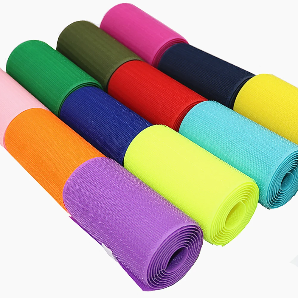 Camouflage Webbing Sew on Hook and Loop Tape Non-Adhesive Multicam Beige/Gray/Olive Drab Outdoor Clothes Backpack DIY