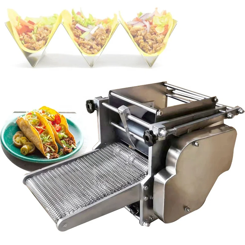 Full Automatic industrial flour corn mexican tortilla machine taco roti maker press bread grain product tortilla making machines